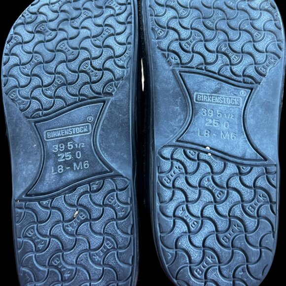 Birkenstock Pasadena Black Leather Shoes - Picture 6 of 7